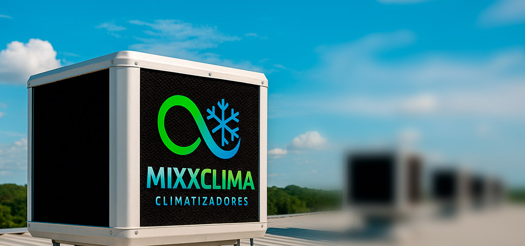 Evaporativo MixxClima em telhado