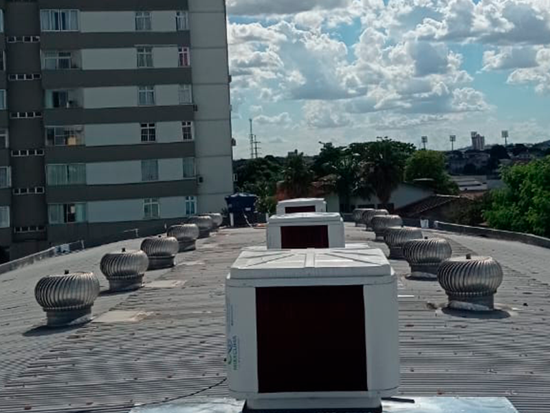 Trabalho executado pela MixxClima em climatização evaporativa - foto 12